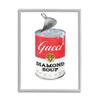 Stupell Industries Glam Pop Red Soup Can Open Lid Fashion view 1