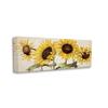 Stupell Industries 'Summer Sunflower Florals Vintage Postcard'| Canvas Art view 2