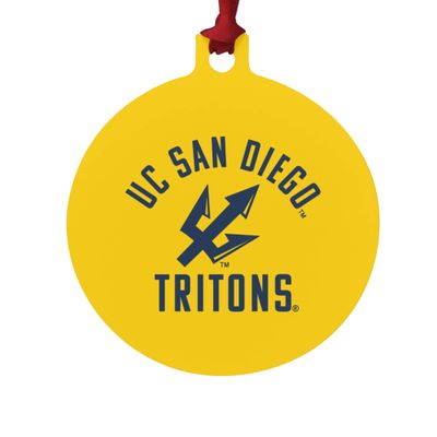 GRAPHICS & MORE UC San Diego Tritons Aluminum Holiday Christmas Tree Ornament - 3.0" (7.6 cm) x 3.37" (8.6 cm)