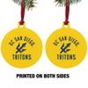 GRAPHICS & MORE UC San Diego Tritons Aluminum Holiday Christmas Tree Ornament - 3.0" (7.6 cm) x 3.37" (8.6 cm) view 2
