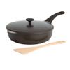 Goodful All-in-One Pan, Multilayer Nonstick, High-Performance Cast Construction, Multipurpose Design Replaces Multiple Pots and Pans, Dishwasher Safe Cookware, 11-Inch, 4.4-Quart Capacity, Graphite view 1