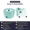 Americana EIM-1400M 1.5 Qt Freezer Bowl Automatic Easy Homemade Electric Ice Cream Maker, Ingredient Chute, On/Off Switch, No Salt Needed, Creamy Ice Cream, Gelato, Frozen Yogurt, Sorbet, Recipe Book view 4
