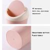 BDPP Trash Can Desktop Trash Can with Lid Creative Mini Garbage Can Shake-lid Garbage Bin Suitable for Bedroom Bathroom Kitchen-2 Pack USO Interior y Exterior view 3