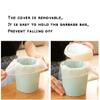 BDPP Trash Can Desktop Trash Can with Lid Creative Mini Garbage Can Shake-lid Garbage Bin Suitable for Bedroom Bathroom Kitchen-2 Pack USO Interior y Exterior view 4