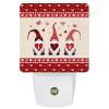 Night Light for Kids Plug into Wall LED Lamp Dusk-to-Dawn Sensor, Valentine's Day I Love U Red Heart Gnome Baby Nightlight for Bathroom Nursery Bedroom Hallway Stairs Home Room Decor view 1