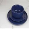 10 Strawberry Street Double Line 16 Piece Dinnerware Set, Cobalt view 3