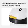 BDPP Trash Can Cute Mini Trash Can Office Desktop Garbage Can Clamshell Garbage Bin Detachable Suitable for Bedroom Bathroom Kitchen USO Interior y Exterior view 3