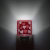 Night Light for Kids Plug into Wall LED Lamp Dusk-to-Dawn Sensor, Valentine's Day Red Love Heart Baby Nightlight for Bathroom Nursery Bedroom Hallway Stairs Home Room Decor view 2