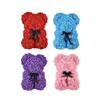 Always & Forever Flower Bear - Timeless Faux Rose Art view 3