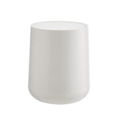 BDPP Trash Can Desktop Trash Can with Lid Mini Garbage Can Press-Type Garbage Bin Detachable Suitable for Bedroom Bathroom Kitchen USO Interior y Exterior (Color : B)