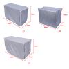 Aqur2020 Polyester Outdoor Air Conditioner Cover, Anti-Dust, Anti-Snow, Sunproof, Silver, 3 Sizes Available view 3