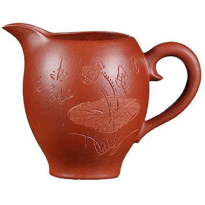 170ml Yixing Purple Clay Lotus Fair Cup Tea Sea Kung Fu Tea Set Tea Tray Accessories