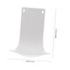 2pcs Plastic Water Tray Bathroom Drip Tray Touchless Dispenser Tray Laundry Drip Tray Catcher Silicone Tray Foam Hand Dispenser Valid Wash Your Phone Hand White view 2