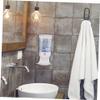 2pcs Plastic Water Tray Bathroom Drip Tray Touchless Dispenser Tray Laundry Drip Tray Catcher Silicone Tray Foam Hand Dispenser Valid Wash Your Phone Hand White view 4