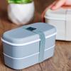 OSALADI Bento Box Straps 6-Pack Adjustable Elastic Lunch Box Bands for Adult Lunch Containers Food Fixing Straps Elastic Bands for Home Office Outdoor Use view 4