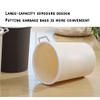 BDPP Trash Can Trash Can Without Lid 10L/2.6 Gallons Garbage Can Round Garbage Bin Suitable for Bedroom Bathroom Kitchen Living Room USO Interior y Exterior (Color : C) view 4