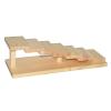 AIZYR 7-Tier Japanese Style Sushi Bridge Boats Plate, Sashimi Serving Plate Serving Tray Food Display Board Decoration Tray for Restaurant or Home view 4
