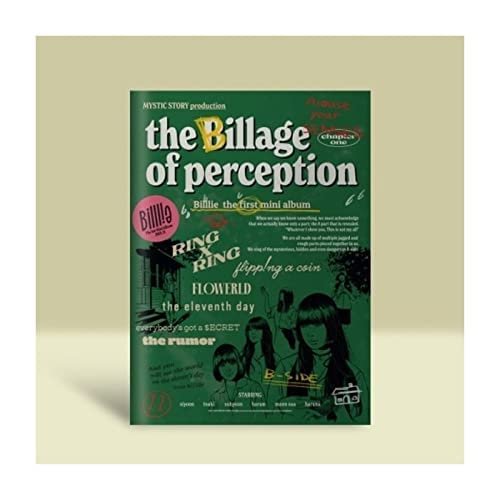 Billlie the Billige of perception : chapter one 1st Mini Album CD+1p Poster+1p Folding Poster On Pack+76p PhotoBook+2p Sticker+1p ID Card+1p Ticket+2p PhotoCard+Messge PhotoCard SET+Tracking Kpop
