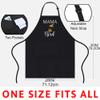 FunnyLazy womens mama bird baby bird mors day her Black Apron - 1 Size fits All Men Women Kitchen Aprons view 3
