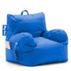 Big Joe Dorm Bean Bag Chair with Drink Holder and Pocket, Sapphire Smartmax, 3ft & Dorm Bean Bag Chair with Drink Holder and Pocket, Two Tone Red Smartmax, 3ft view 4