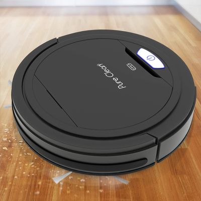 PureCleanHome Robotic Vacuum Cleaner - Robotic Auto Home Cleaning for Clean Carpet Hardwood Floor - Bot Self Detects Stairs - Air Filter Pet Hair Allergies Friendly - PUCRC26B.X9