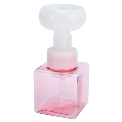 HERCHR Foaming Soap Dispenser Pump-Bottle Refillable Pump Bottle 250ml/8.45oz Foaming Soap Dispenser Pump for Cosmetic Packaging(Pink)