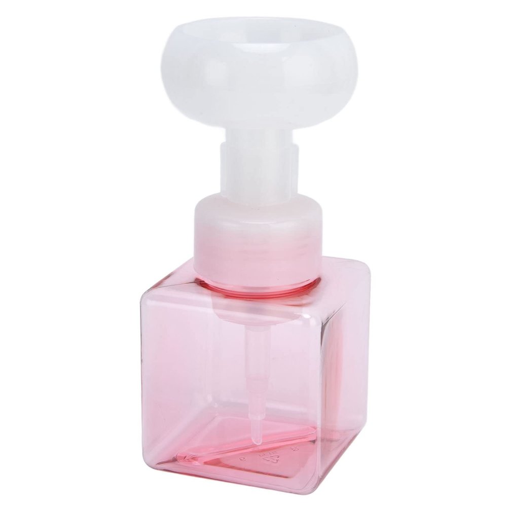 HERCHR Foaming Soap Dispenser Pump-Bottle Refillable Pump Bottle 250ml/8.45oz Foaming Soap Dispenser Pump for Cosmetic Packaging(Pink)