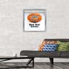 Trends International NBA New York Knicks - Drip Basketball 21 Wall Poster, 14.725" x 22.375", Silver Framed Version view 2