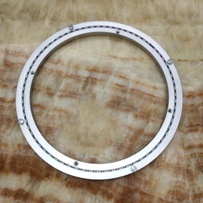 8-32inch Aluminum Metal Bearing Lazy Susan Turntable 360 Rotatable Turntable Dining Table Heavy Loads Base For Round Table Silent Swivel Plate Hardware For TV Rotating Support