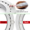 8-32inch Aluminum Metal Bearing Lazy Susan Turntable 360 Rotatable Turntable Dining Table Heavy Loads Base For Round Table Silent Swivel Plate Hardware For TV Rotating Support view 2