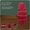Covermates Keepsakes Upright Christmas Tree Storage Bag  Heavy-Duty Holiday Closet Cover Trees  Durable 300D Polyester with Cinch Straps & Zipper Access  Christmas Tree Bags Storage, Red view 4