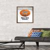 Trends International NBA New York Knicks - Drip Basketball 21 Wall Poster, 14.725" x 22.375", Bronze Framed Version view 2
