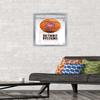 Trends International NBA Detroit Pistons - Drip Basketball 21 Wall Poster, 14.725" x 22.375", Silver Framed Version view 2