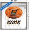 Trends International NBA Phoenix Suns - Drip Basketball 21 Wall Poster, 22.375" x 34", Barnwood Framed Version view 3