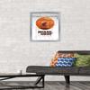 Trends International NBA Miami Heat - Drip Basketball 21 Wall Poster, 14.725" x 22.375", Silver Framed Version view 2