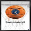 Trends International NBA Minnesota Timberwolves - Drip Basketball 21 Wall Poster, 14.725" x 22.375", Black Framed Version view 1
