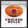 Trends International NBA Chicago Bulls - Drip Basketball 21 Wall Poster, 22.375" x 34", Black Framed Version view 1