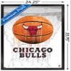 Trends International NBA Chicago Bulls - Drip Basketball 21 Wall Poster, 22.375" x 34", Black Framed Version view 3