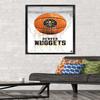 Trends International NBA Denver Nuggets - Drip Basketball 21 Wall Poster, 22.375" x 34", Black Framed Version view 2