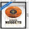 Trends International NBA Denver Nuggets - Drip Basketball 21 Wall Poster, 22.375" x 34", Black Framed Version view 3