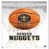 Trends International NBA Denver Nuggets - Drip Basketball 21 Wall Poster, 14.725" x 22.375", White Framed Version view 1