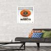 Trends International NBA Denver Nuggets - Drip Basketball 21 Wall Poster, 14.725" x 22.375", White Framed Version view 2