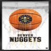 Trends International NBA Denver Nuggets - Drip Basketball 21 Wall Poster, 14.725" x 22.375", Black Framed Version view 1