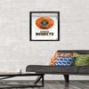 Trends International NBA Denver Nuggets - Drip Basketball 21 Wall Poster, 14.725" x 22.375", Black Framed Version view 2