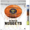 Trends International NBA Denver Nuggets - Drip Basketball 21 Wall Poster, 22.375" x 34", Premium Poster & Clip Bundle view 1