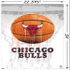 Trends International NBA Chicago Bulls - Drip Basketball 21 Wall Poster, 22.375" x 34", Poster & Mount Bundle view 3