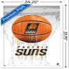 Trends International NBA Phoenix Suns - Drip Basketball 21 Wall Poster, 22.375" x 34", White Framed Version view 3