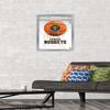 Trends International NBA Denver Nuggets - Drip Basketball 21 Wall Poster, 14.725" x 22.375", Silver Framed Version view 2