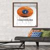 Trends International NBA Minnesota Timberwolves - Drip Basketball 21 Wall Poster, 22.375" x 34", Mahogany Framed Version view 2