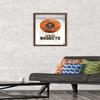 Trends International NBA Denver Nuggets - Drip Basketball 21 Wall Poster, 14.725" x 22.375", Mahogany Framed Version view 2
